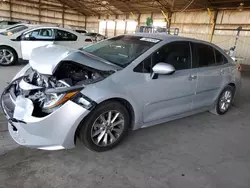 Salvage cars for sale at Phoenix, AZ auction: 2022 Toyota Corolla LE