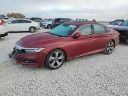 Salvage cars for sale at auction: 2018 Honda Accord Touring