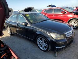 Flood-damaged cars for sale at auction: 2013 Mercedes-Benz C 250