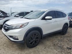 Salvage vehicles for parts for sale at auction: 2016 Honda CR-V Touring