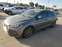 Hyundai salvage cars for sale: 2018 Hyundai Elantra SEL