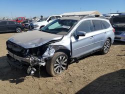 Salvage cars for sale at Brighton, CO auction: 2017 Subaru Outback 3.6R Limited