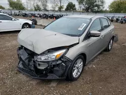 2015 Ford Focus SE en venta en Elgin, IL