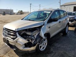 Salvage cars for sale at Chicago Heights, IL auction: 2018 Ford Escape S