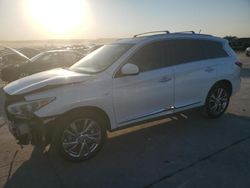 Infiniti salvage cars for sale: 2015 Infiniti QX60