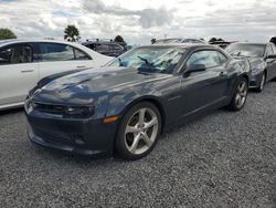 Salvage cars for sale at Riverview, FL auction: 2015 Chevrolet Camaro LT