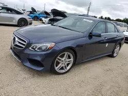 Flood-damaged cars for sale at auction: 2014 Mercedes-Benz E 350 4matic