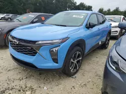 Salvage cars for sale at Ocala, FL auction: 2024 Chevrolet Trax 1RS