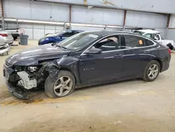 Chevrolet Malibu ls Vehiculos salvage en venta: 2017 Chevrolet Malibu LS