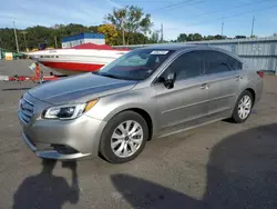 Salvage cars for sale at Ham Lake, MN auction: 2017 Subaru Legacy 2.5I Premium