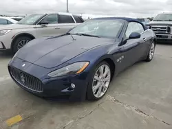 Flood-damaged cars for sale at auction: 2012 Maserati Granturismo S