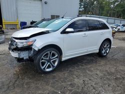 Salvage cars for sale at Austell, GA auction: 2013 Ford Edge Sport