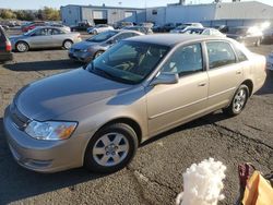 Toyota Avalon salvage cars for sale: 2002 Toyota Avalon XL