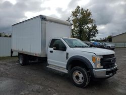 Salvage trucks for sale at Central Square, NY auction: 2017 Ford F450 Super Duty