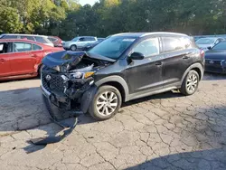 Salvage cars for sale at Austell, GA auction: 2021 Hyundai Tucson Limited