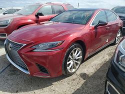 Carros salvage para piezas a la venta en subasta: 2018 Lexus LS 500