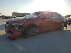 Salvage cars for sale at Wilmer, TX auction: 2016 Chevrolet Malibu LT