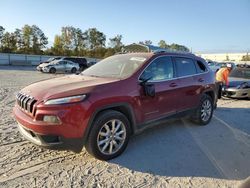 Salvage cars for sale at Spartanburg, SC auction: 2014 Jeep Cherokee Limited