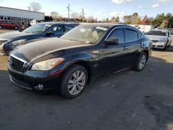 Salvage cars for sale at New Britain, CT auction: 2011 Infiniti M37 X