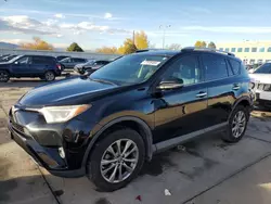 Salvage cars for sale at auction: 2016 Toyota Rav4 Limited