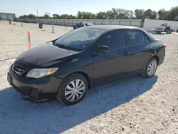 Salvage cars for sale at New Braunfels, TX auction: 2013 Toyota Corolla Base