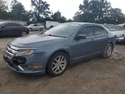 Salvage cars for sale at Hampton, VA auction: 2012 Ford Fusion SEL