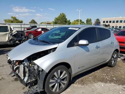 Nissan salvage cars for sale: 2013 Nissan Leaf S