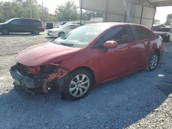 Toyota salvage cars for sale: 2021 Toyota Corolla LE