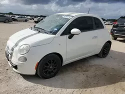 Salvage cars for sale at San Antonio, TX auction: 2012 Fiat 500 POP