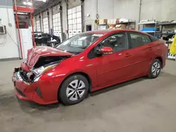 Toyota salvage cars for sale: 2017 Toyota Prius