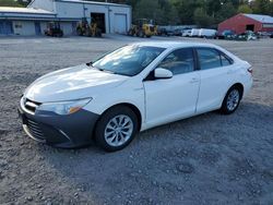 Salvage cars for sale from Copart Mendon, MA: 2017 Toyota Camry Hybrid