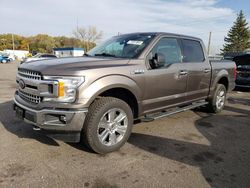 Salvage cars for sale at Ham Lake, MN auction: 2018 Ford F150 Supercrew