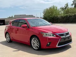 Salvage cars for sale at Oklahoma City, OK auction: 2014 Lexus CT 200