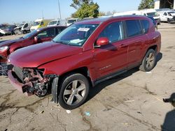 2016 Jeep Compass Latitude en venta en Woodhaven, MI