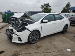 Toyota Corolla l Vehiculos salvage en venta: 2015 Toyota Corolla L