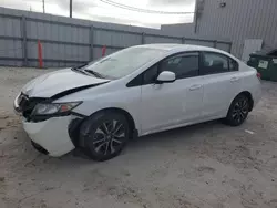 Salvage cars for sale at auction: 2013 Honda Civic EXL