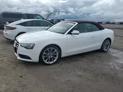 Flood-damaged cars for sale at auction: 2014 Audi A5 Premium Plus