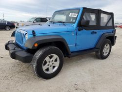 Salvage cars for sale at Arcadia, FL auction: 2010 Jeep Wrangler Sport