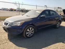 Salvage cars for sale from Copart Houston, TX: 2008 Honda Accord EXL