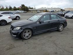 Mercedes-Benz salvage cars for sale: 2012 Mercedes-Benz C 250