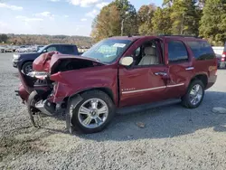 Salvage cars for sale at Concord, NC auction: 2009 Chevrolet Tahoe K1500 LTZ