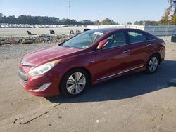 Salvage cars for sale at Dunn, NC auction: 2015 Hyundai Sonata Hybrid