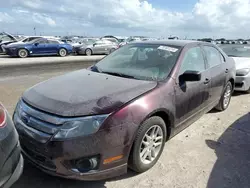 Salvage cars for sale at Riverview, FL auction: 2012 Ford Fusion S