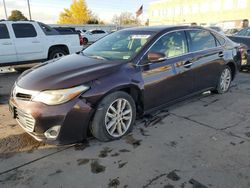 Salvage cars for sale at auction: 2013 Toyota Avalon Base