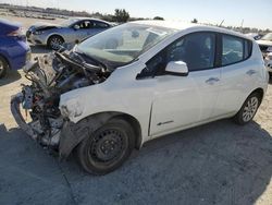 Salvage cars for sale from Copart Antelope, CA: 2017 Nissan Leaf S