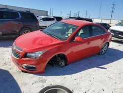 Chevrolet salvage cars for sale: 2015 Chevrolet Cruze LT