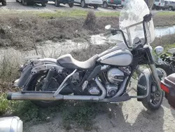 Salvage cars for sale from Copart Riverview, FL: 2016 Harley-Davidson Flhp Police Road King