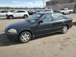 Honda Civic ex salvage cars for sale: 1998 Honda Civic EX