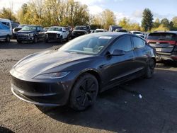 Salvage cars for sale at Portland, OR auction: 2024 Tesla Model 3