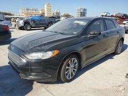 Salvage cars for sale from Copart New Orleans, LA: 2017 Ford Fusion SE